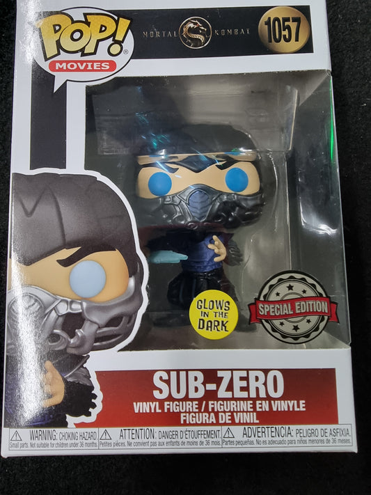 FUNKO POP MORTAL KOMBAT SUB-ZERO SPECIAL EDITION #1057
