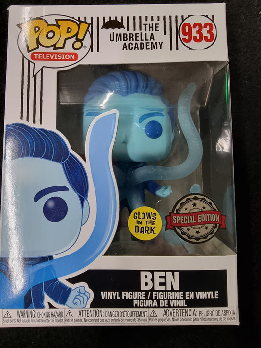 FUNKO POP THE UMBRELLA ACADEMY BEN SPECIAL EDITION #933