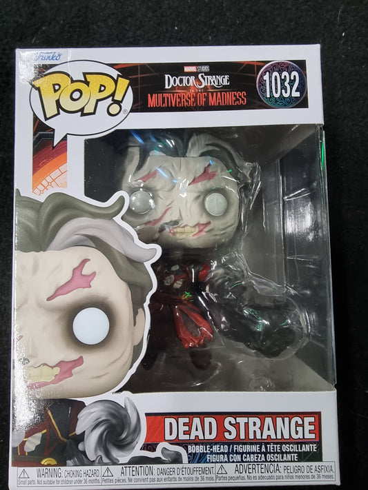 FUNKO POP MARVEL UNIVERSE DOCTOR STRANGE IN THE MULTIVERSE OF MADNESS DEAD STRANGE #1032