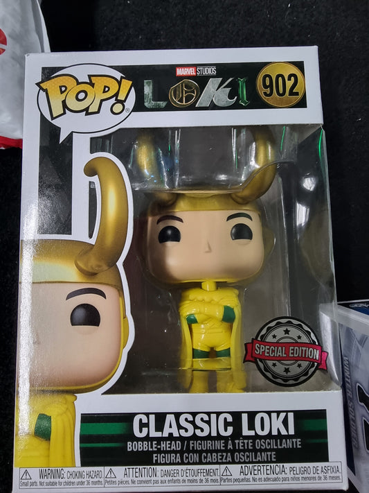 FUNKO POP MARVEL STUDIOS LOKI CLASSIC LOKI SPECIAL EDITION #902