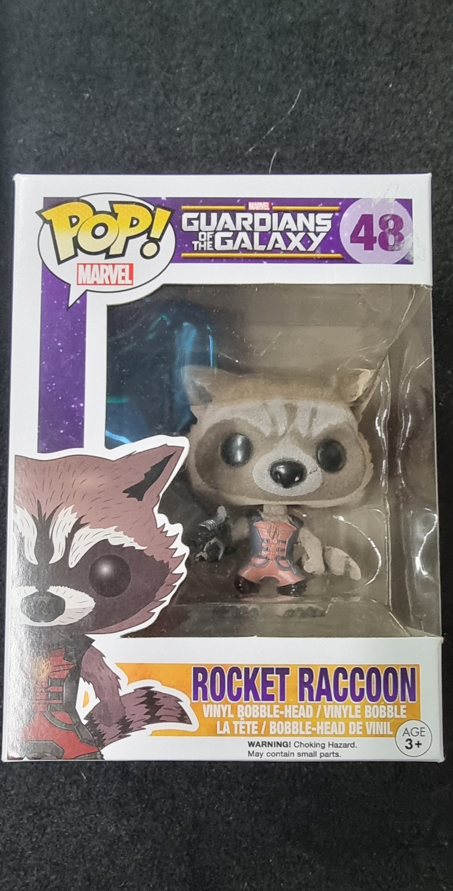 FUNKO POP MARVEL GUARDIANS OF THE GALAXY ROCKET RACCOON #48