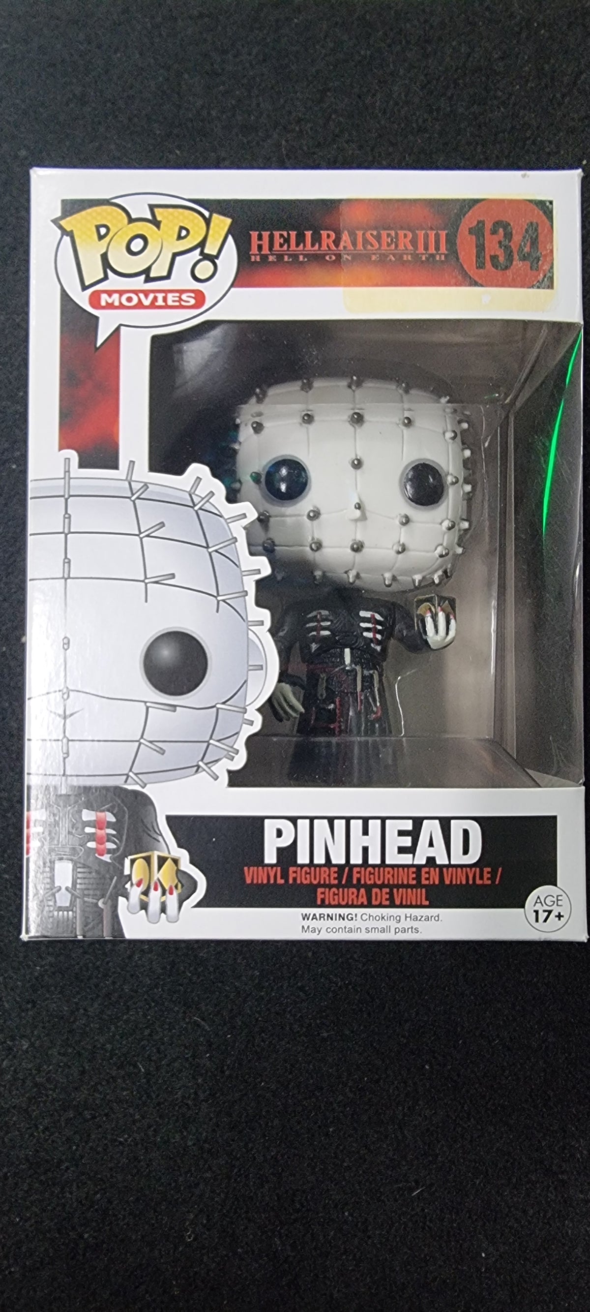 FUNKO POP HELLRAISER III PINHEAD #134
