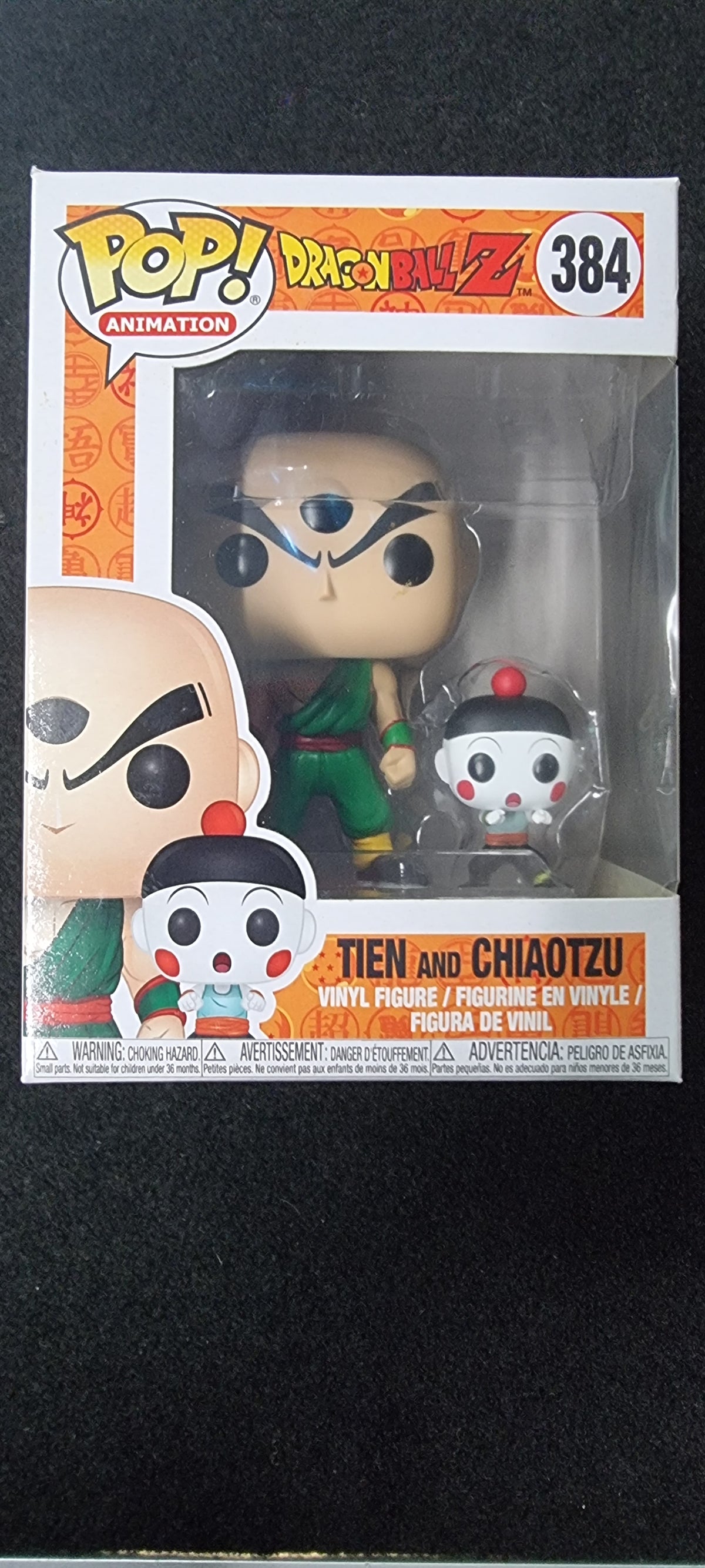 FUNKO POP DRAGON BALL Z TIEN AND CHIAOTZU #384
