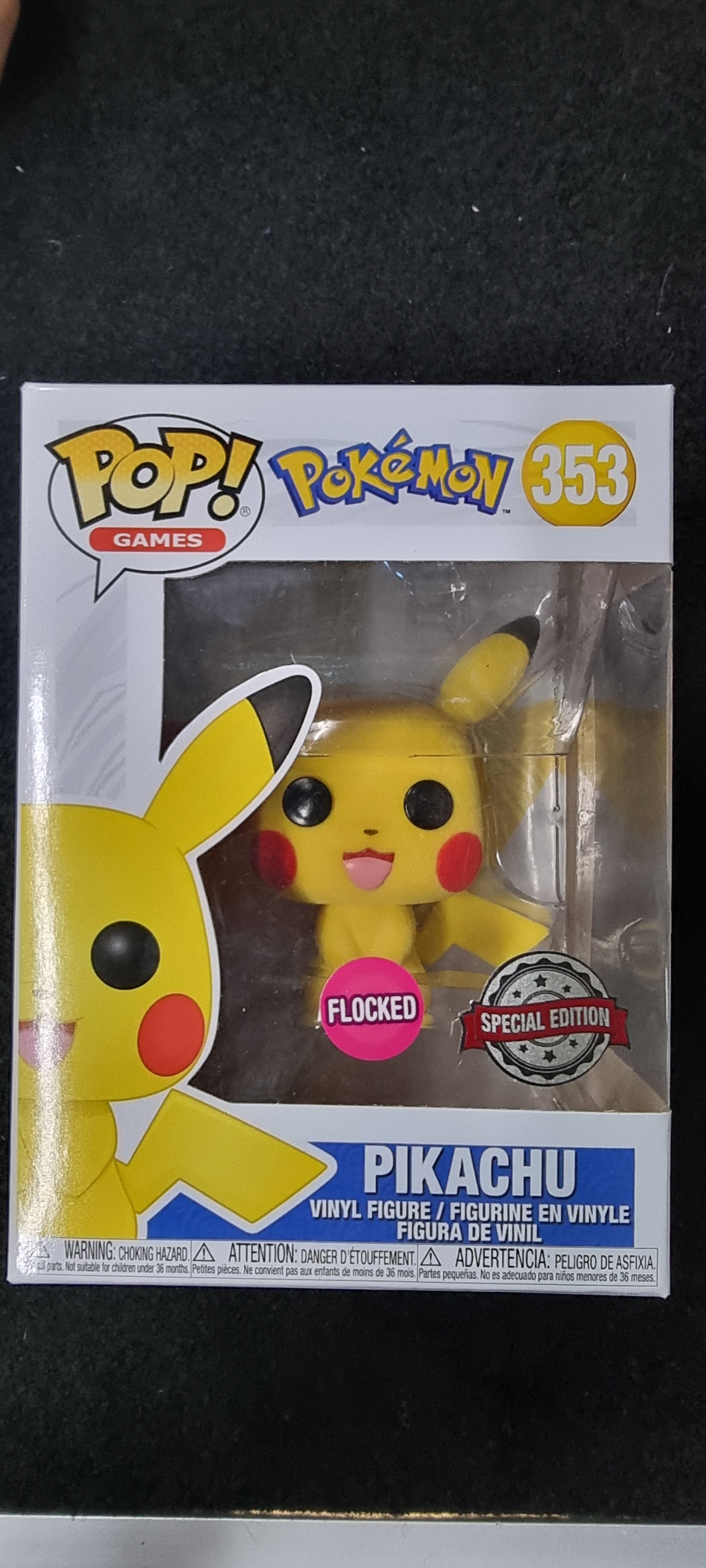 FUNKO POP POKEMON PIKACHU FLOCKED SPECIAL EDITION #353 – Captain