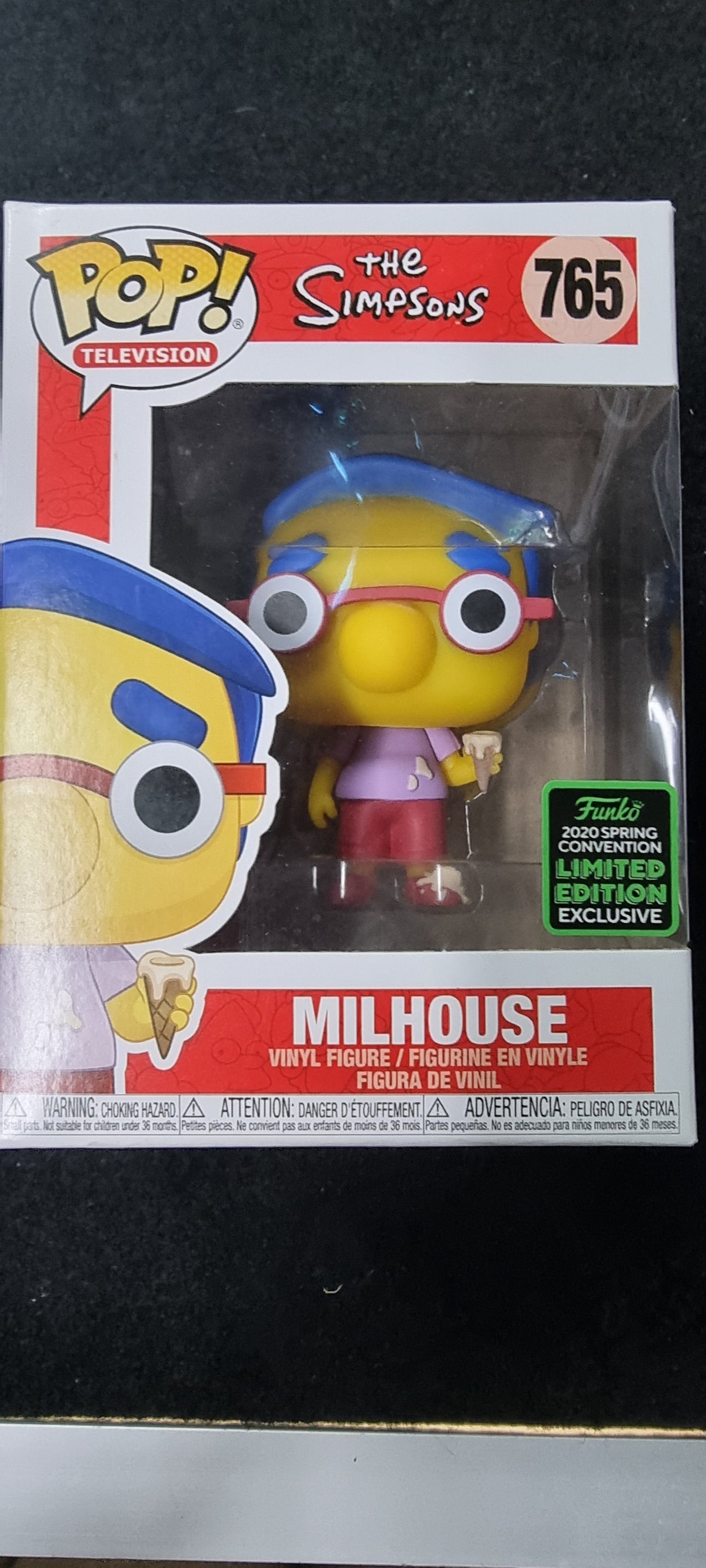 FUNKO POP THE SIMPSON MILHOUSE LIMITED EDITION #765