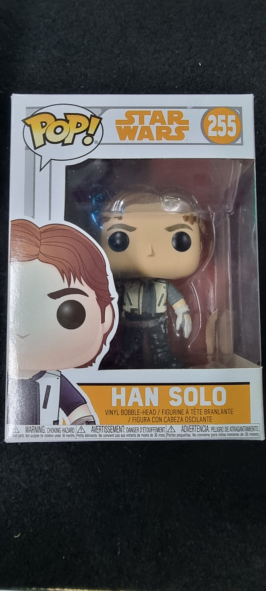 FUNKO POP STAR WARS HANS SOLO #255