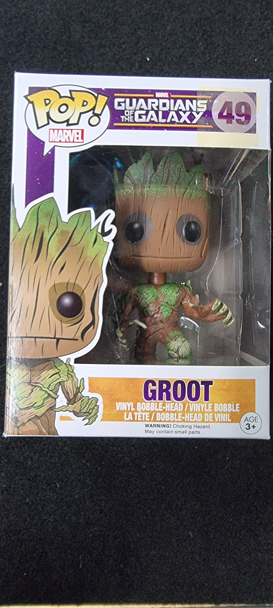 FUNKO POP GUARDIANS OF THE GALAXY GROOT #49