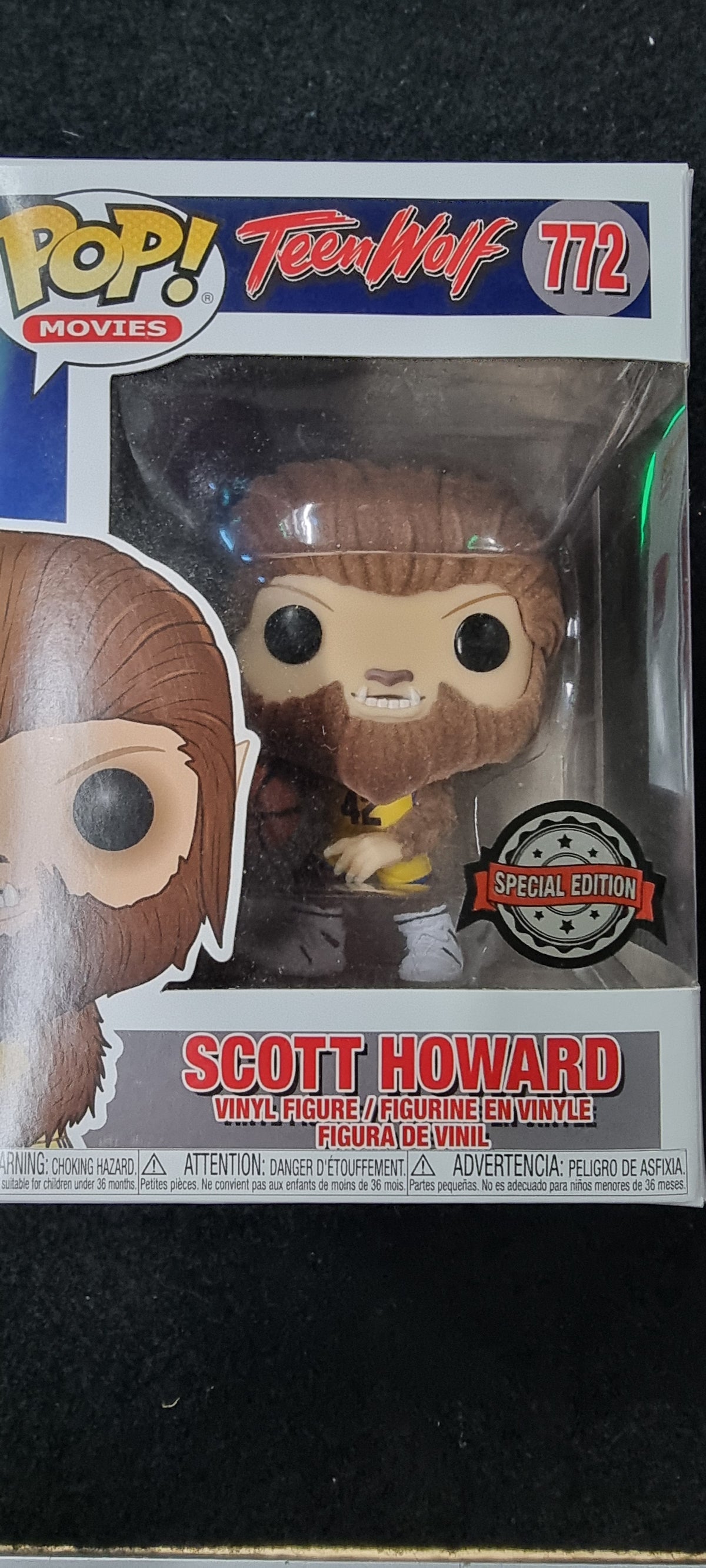 FUNKO POP TEENWOLF SCOTT HOWARD SPECIAL EDITION 772 FLOCKED
