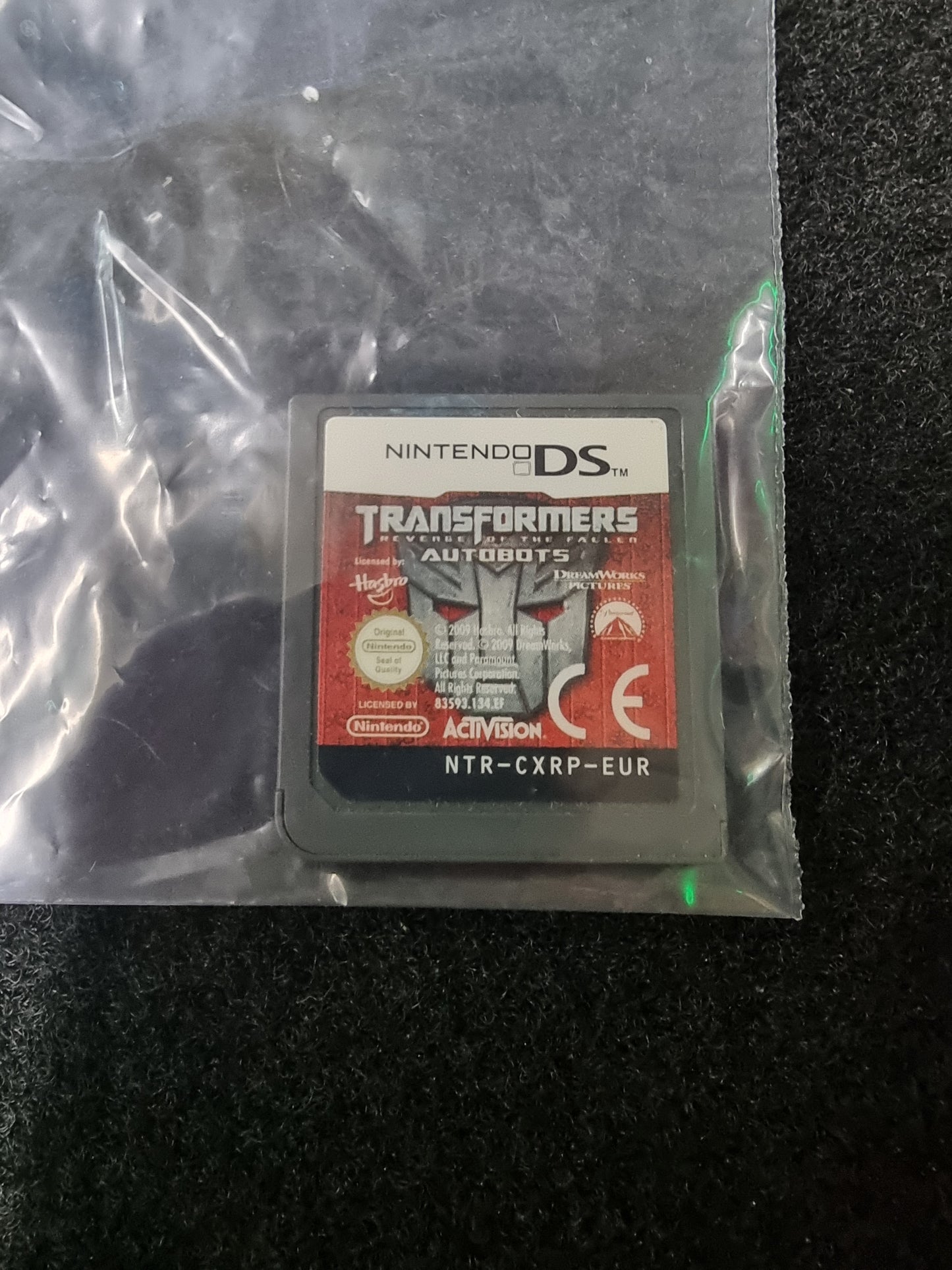 NINTENDO DS TRANSFORMERS AUTOBOTS