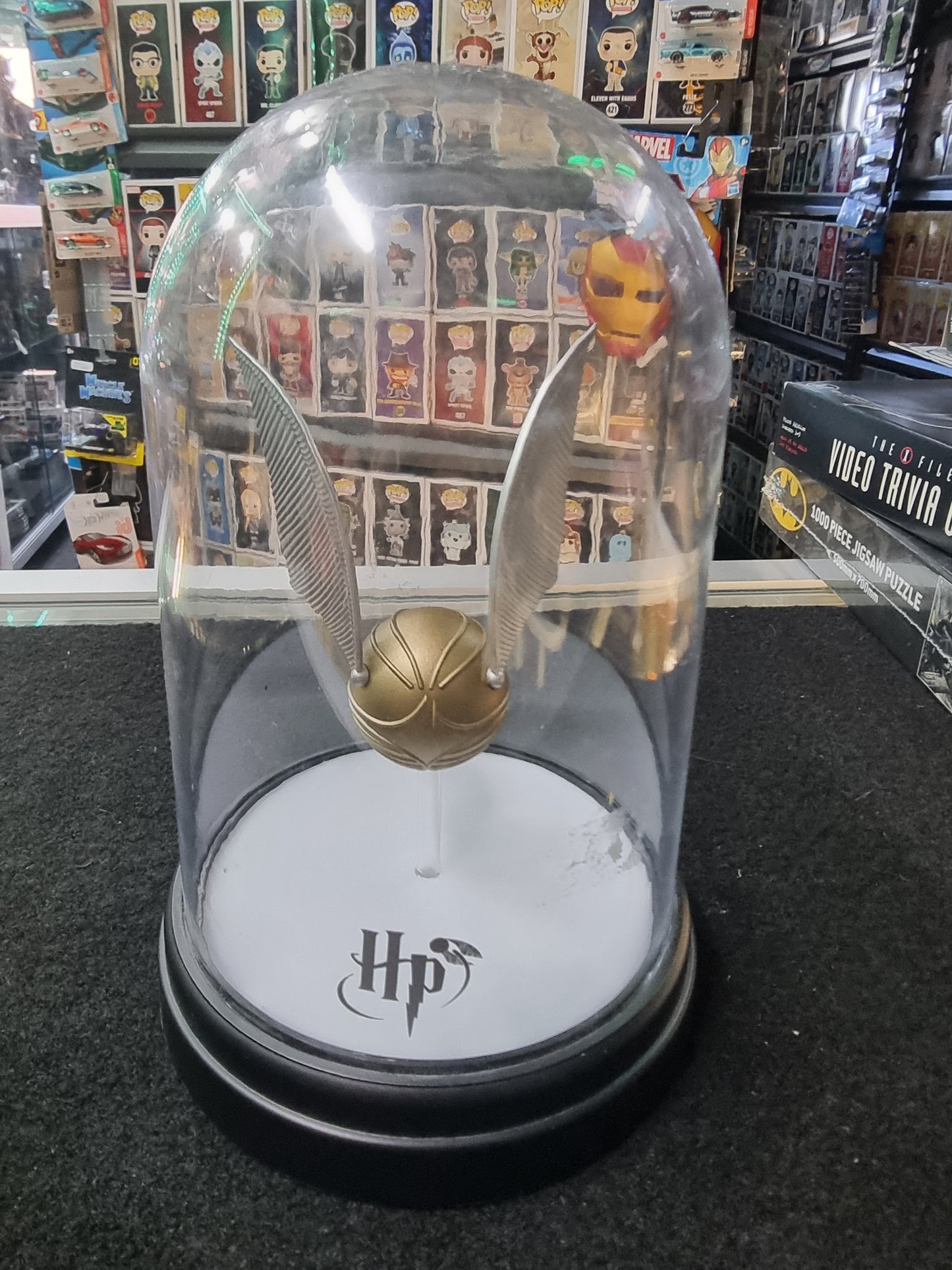 PALADONE HARRY POTTER GOLDEN SNITCH BELL JAR LIGHT