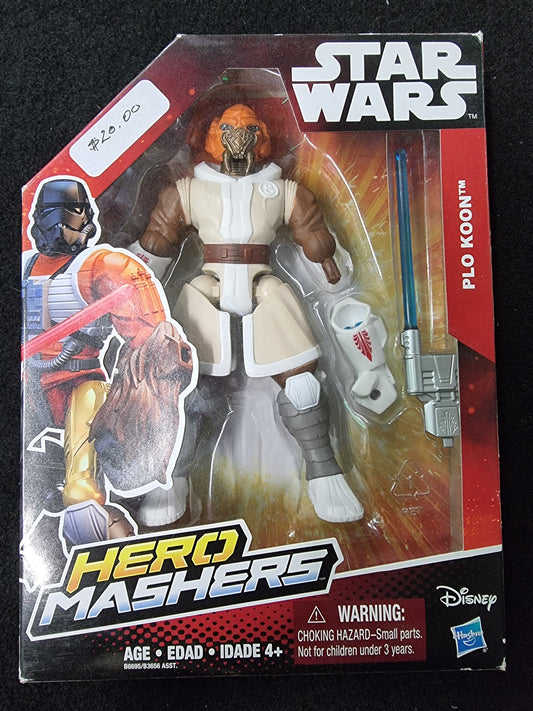 STAR WARS HERO MASHERS PLO KOON FIGURE