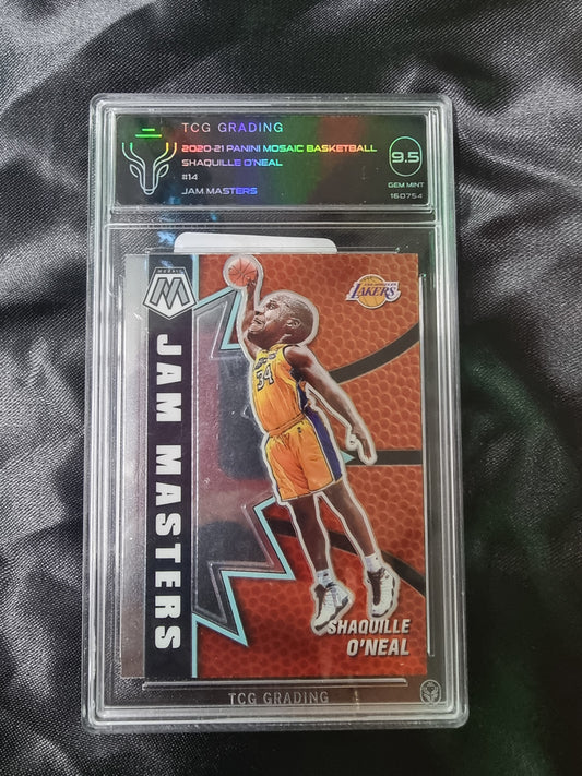 Shaquille O'neal Jam Masters 2020-21 Mosaic Nba TCG 9.5 GEM MINT