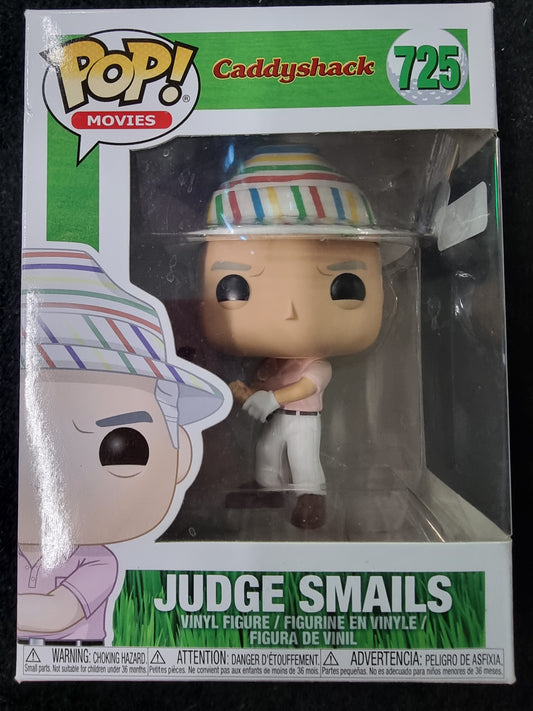 FUNKO POP CADYSHACK JUDGE SMAILS #725