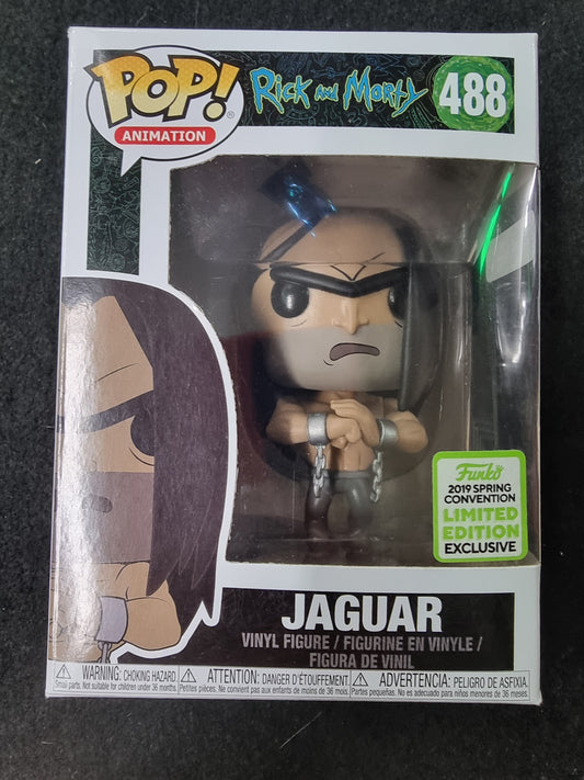 FUNKO POP RICK AND MORTY JAGUAR #488
