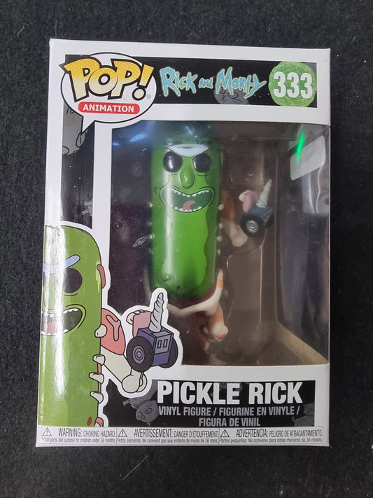 FUNKO POP RICK AND MORTY PICKLE RICK #333
