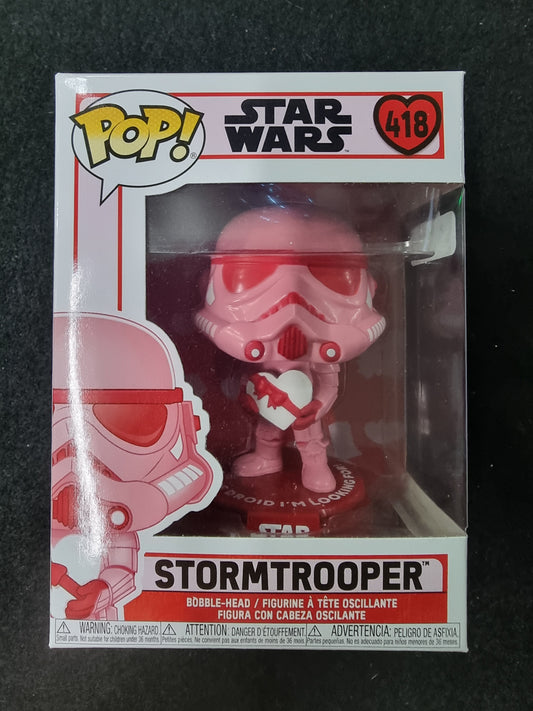 FUNKO POP STAR WARS STROMTROOPER #418