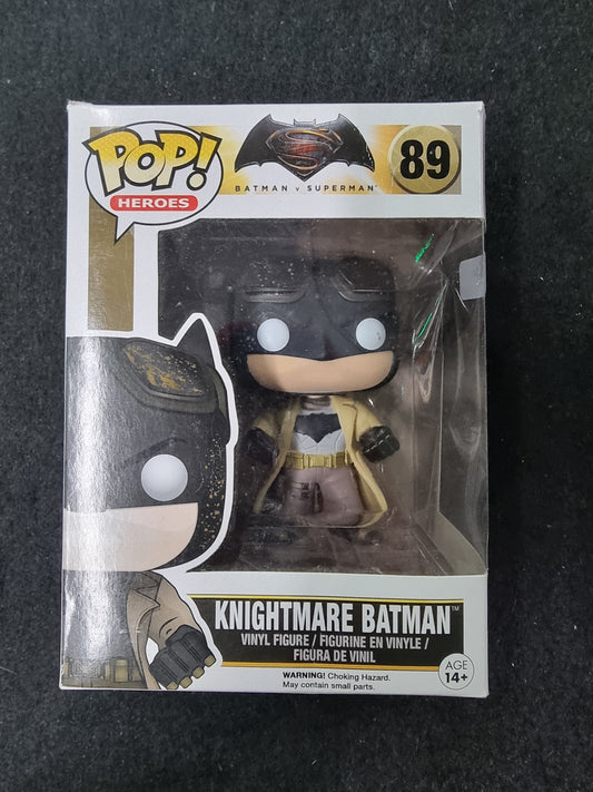 FUNKO POP BATMAN VS SUPERMAN KNIGHTMARE BATMAN #89