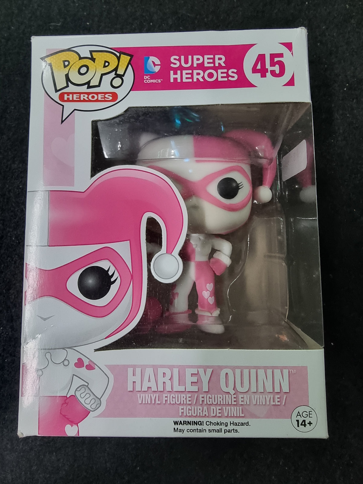 FUNKO POP DC SUPERHEROS HARLEY QUINN PINK #45