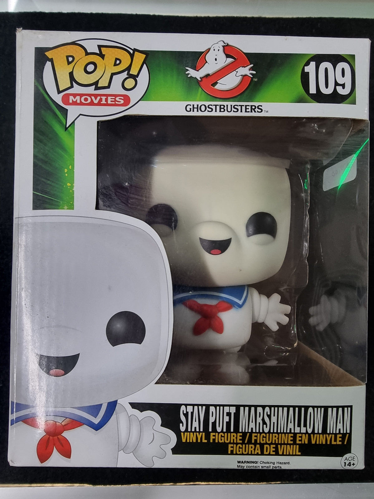 FUNKO POP GHOSTBUSTERS STAY PUFF MARSHMALLOW MAN #109