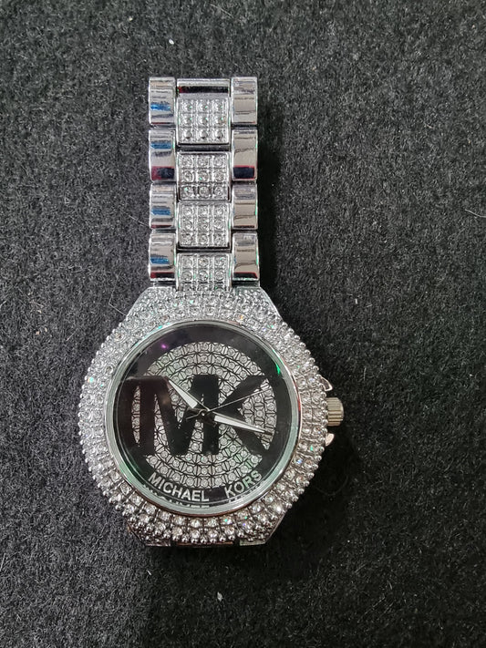 MICHAEL KORS LADIES SILVER WATCH