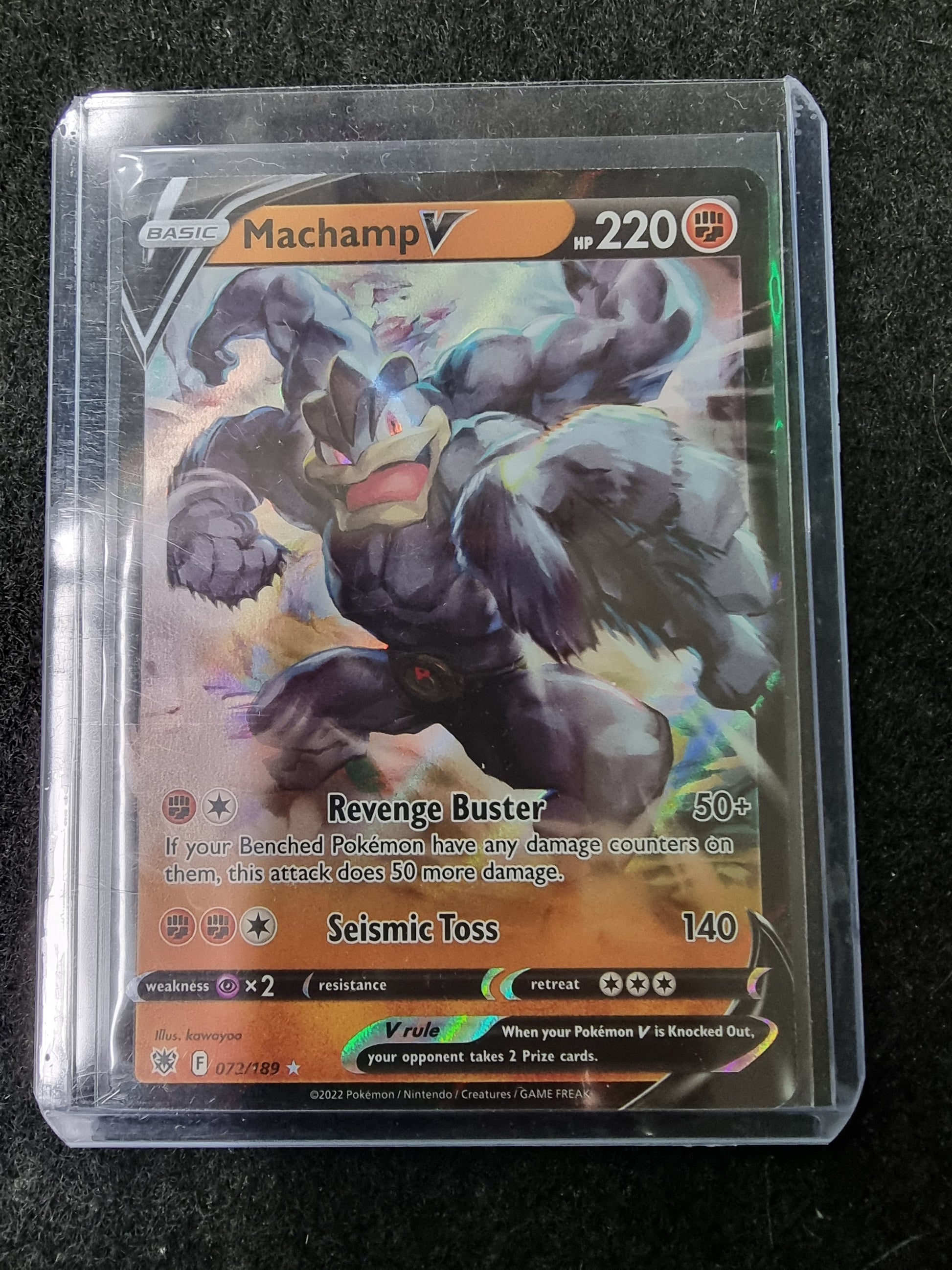 Machamp V 072/189 - Astral Radiance - Ultra Rare Holo Pokemon Card Captain Comics and Collectables Pty Ltd Machamp V 072/189 - Astral Radiance - Ultra Rare Holo Pokemon Card Captain Comics and Collectables Pty Ltd