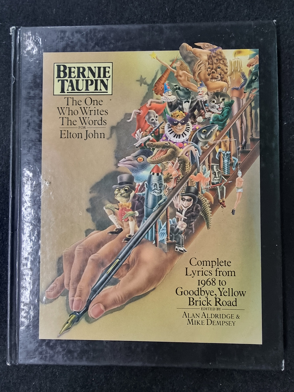 BERNIE TAUPIN THE ONE WHO WRITES THE WORDS FOR ELTON JOHN