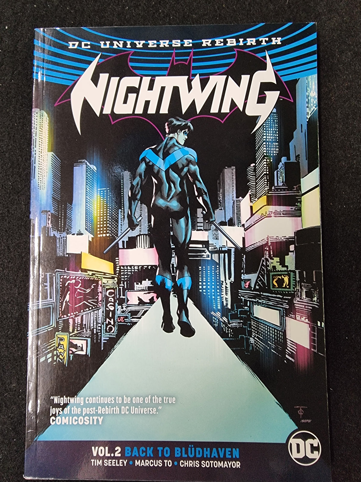 DC UNIVERSE REBIRTH NIGHTWING VOL.2 BACK TO BLUDHAVEN