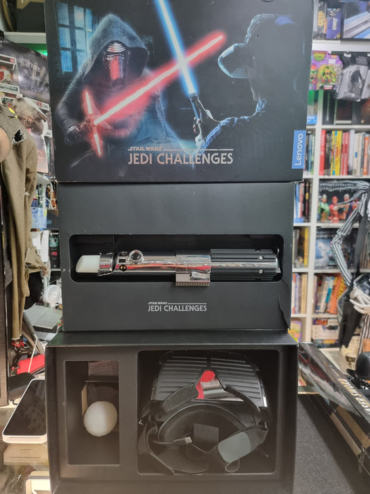 STAR WARS JEDI CHALLENGERS VR HEADSET & LIGHTSABER GAME BY LENOVO