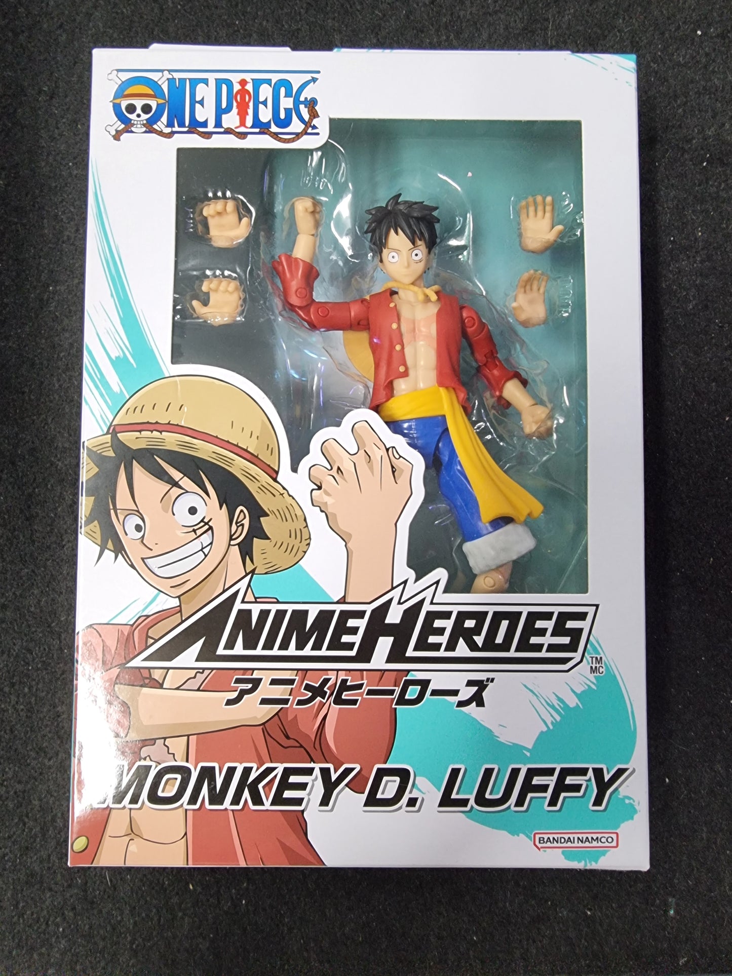 One Piece Anime Heroes Monkey D. Luffy (Renewal Ver.) action figure