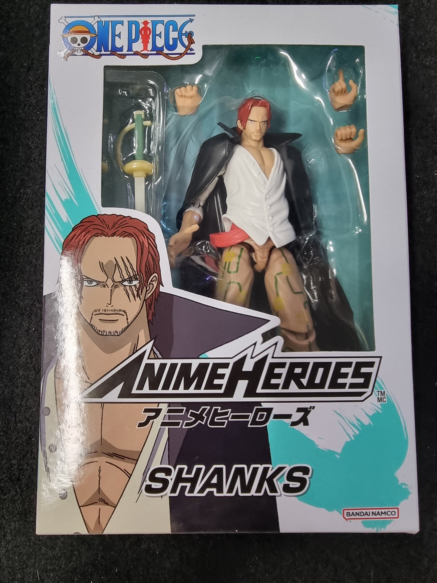 One Piece - Shanks Anime Heroes Action Figure Bandai