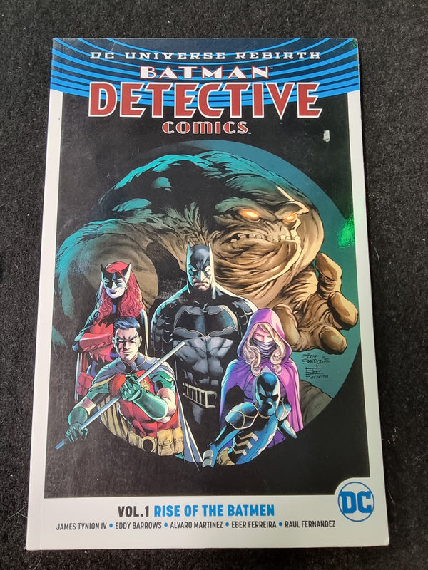 DC UNIVERSE REBIRTH BATMAN DETECTIVE COMICS VOL 1 RISE OF THE BATMEN ...