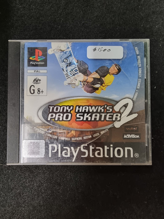 TONY HAWKE'S PRO SKATER 2 PLAYSTATION