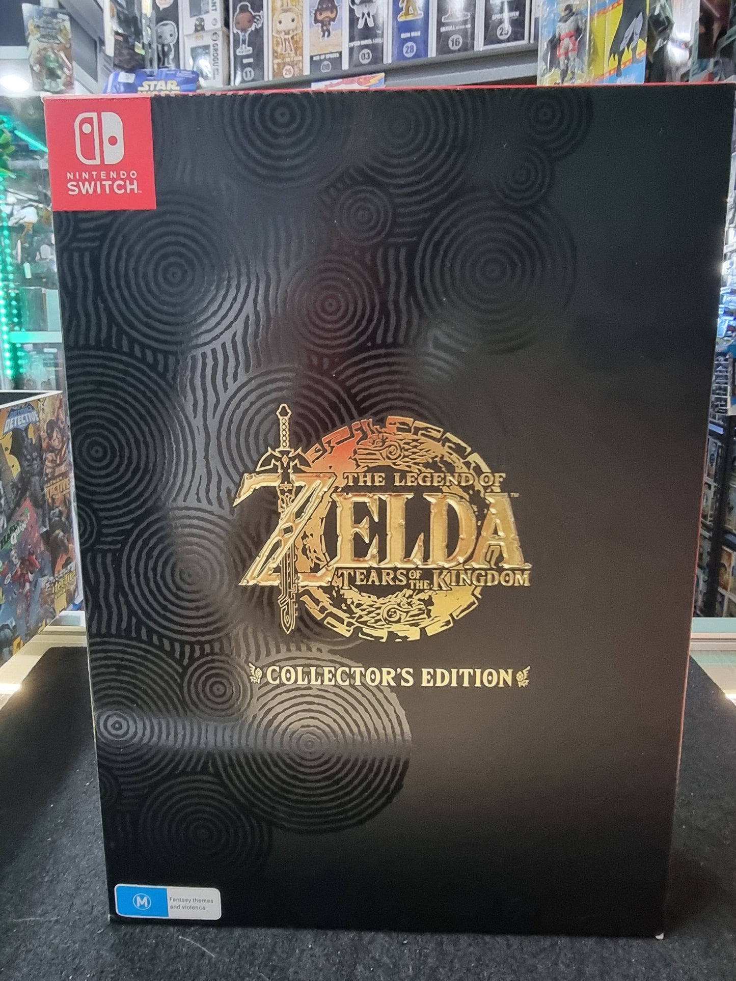 NINTENDO SWITCH THE LEGEND OF ZELDA TEARS OF THE KINGDOM COLLECTOR'S EDITION (NO GAME)
