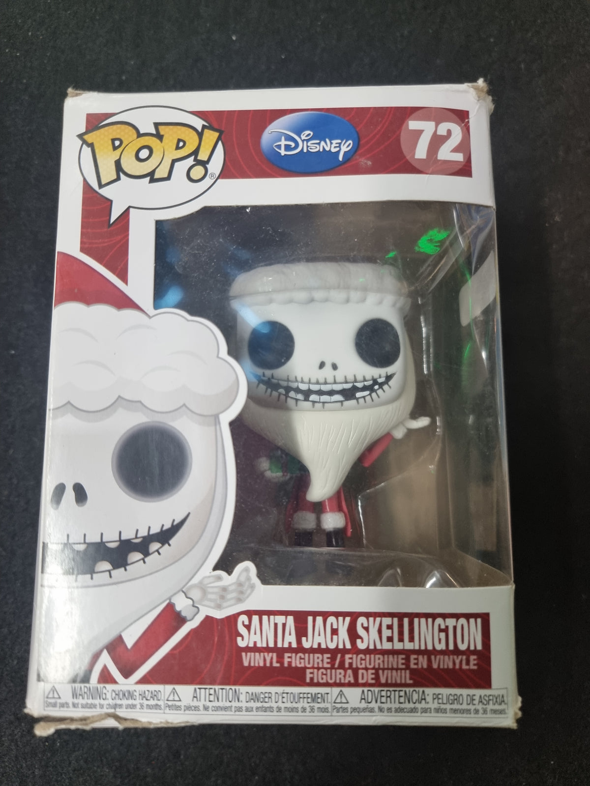FUNKO POP DISNEY SANTA JACK SKELLINGTON #72