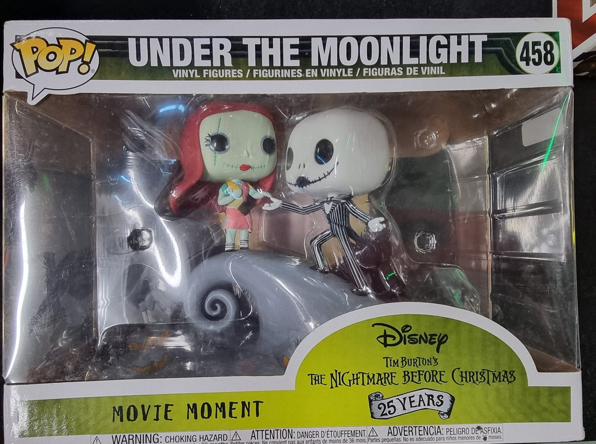 FUNKO POP THE NIGHTMARE BEFORE CHRISTMAS MOVIE MOMENTS UNDER THE MOONLIGHT #458