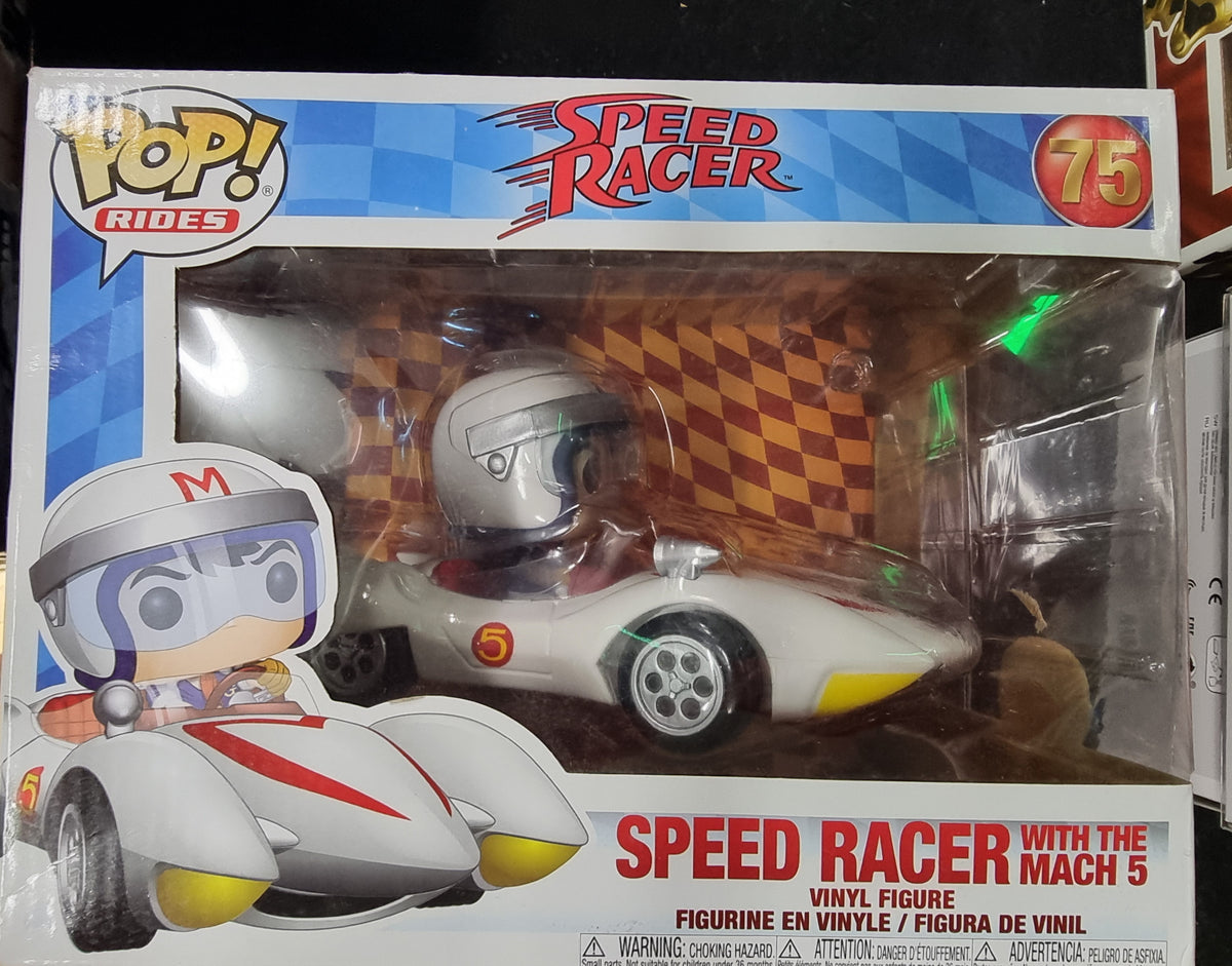 FUNKO POP SPEED RACER WITH THE MACH 5 #75