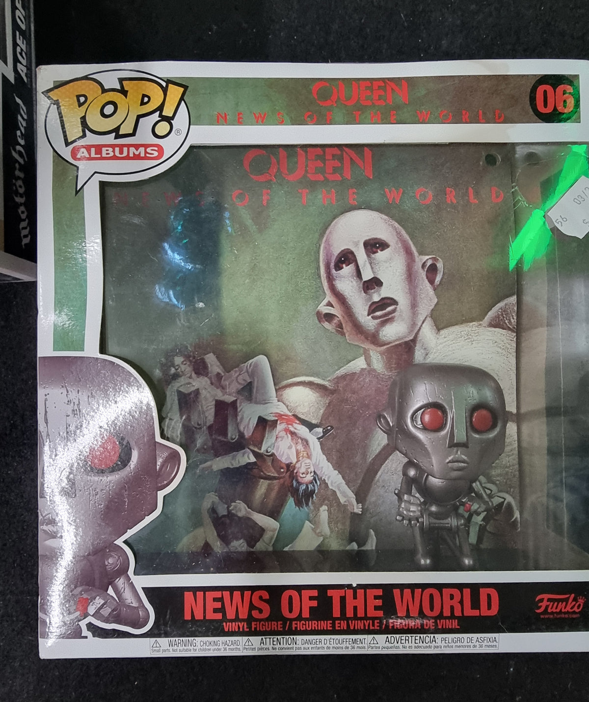 FUNKO POP ALBUMS QUEEN NEWS OF THE WORLD #06