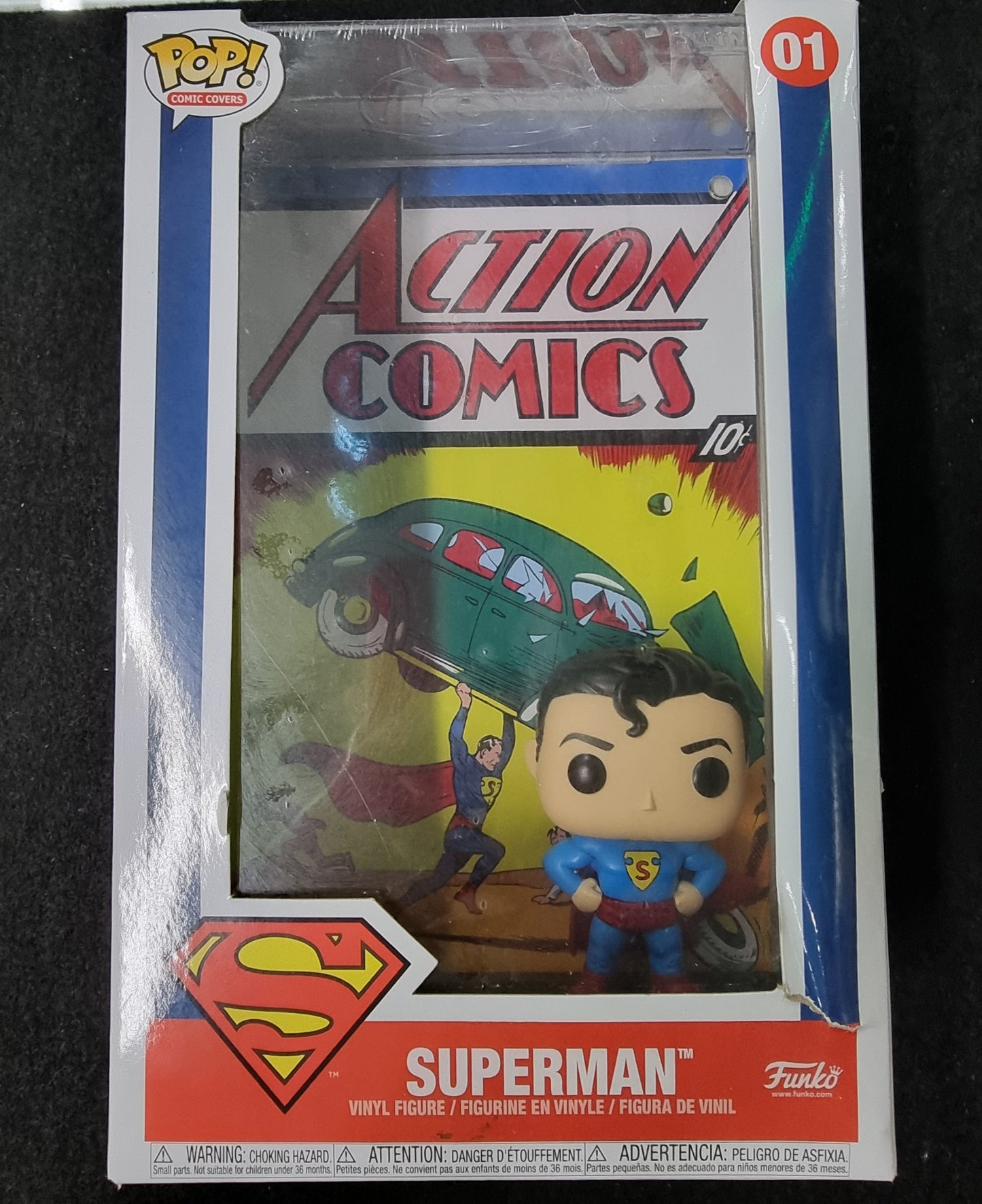 FUNKO POP ACTION COMICS SUPURMAN #01