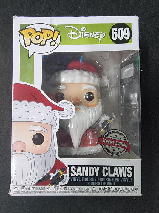 FUNKO POP DISNEY SANDY CLAWS SPECIAL EDITION #609