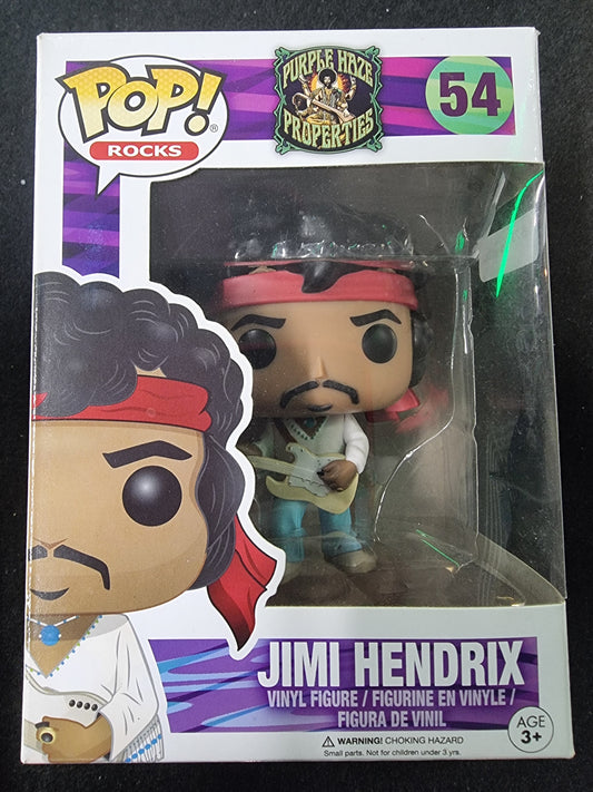 FUNKO POP PURPLE HAZE PROPERTIES JIMI HENDRIX #54