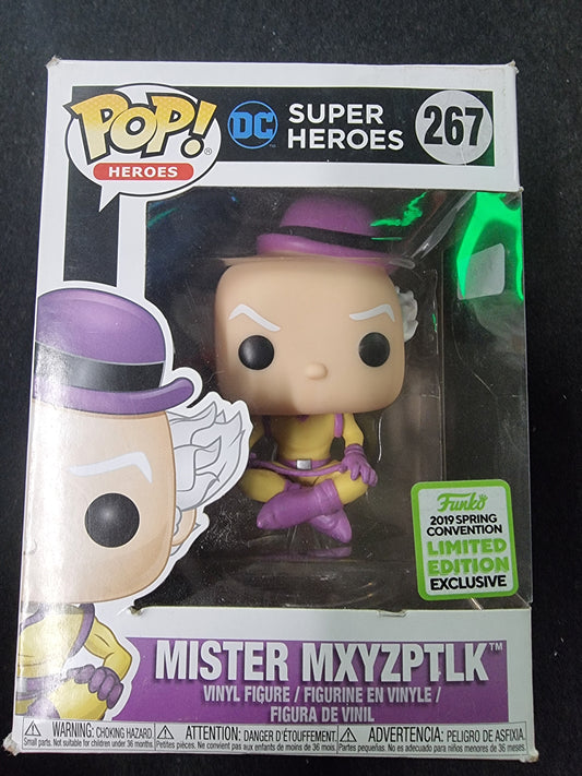 FUNKO POP DC SUPER HEROES MISTER MXYZPTLK 2019 SPRING CONVENTIION #267