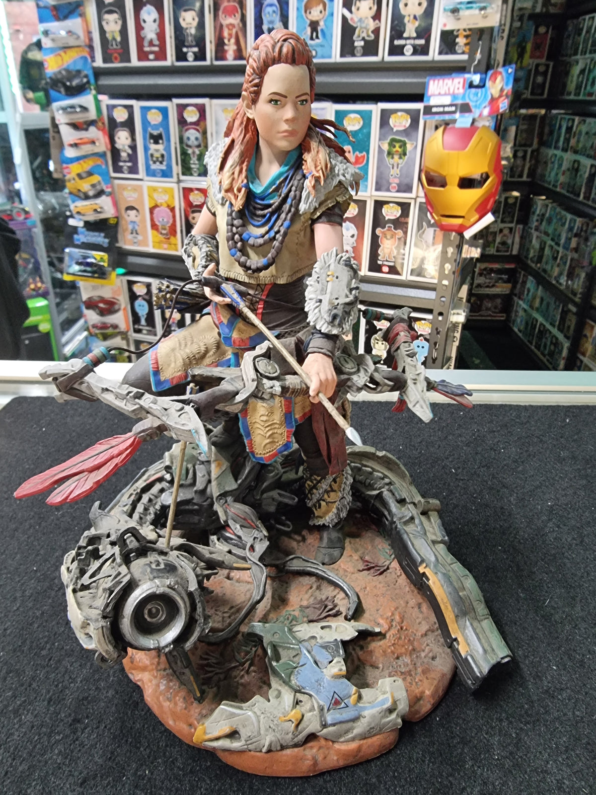 Horizon Zero Dawn Collector's Edition 9" Statue Huntress Aloy Figure Sony 2017