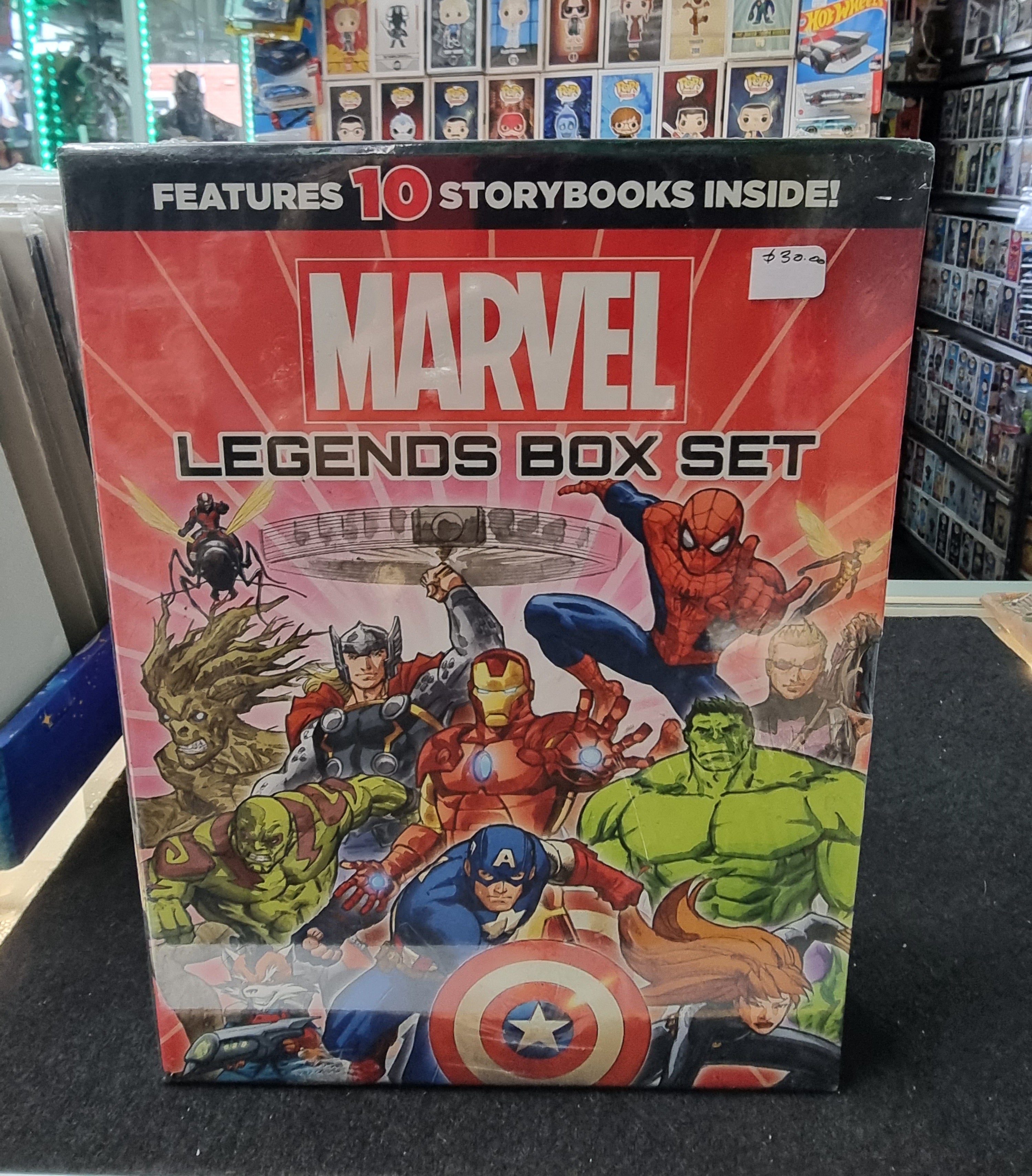 MARVEL LEGENDS BOX SET- FEATURES 0 ORIGIN STORYBOOKS – Captain Comics ...