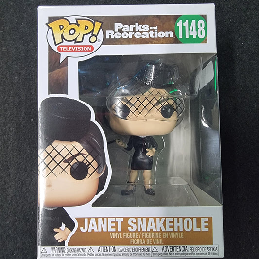 FUNKO POP PARKS AND RECREATION JANET SNAKEHOLE #1148
