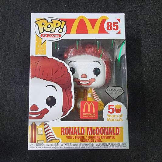 Funko Pop Ronald McDonald #85 50 Years of Macca's