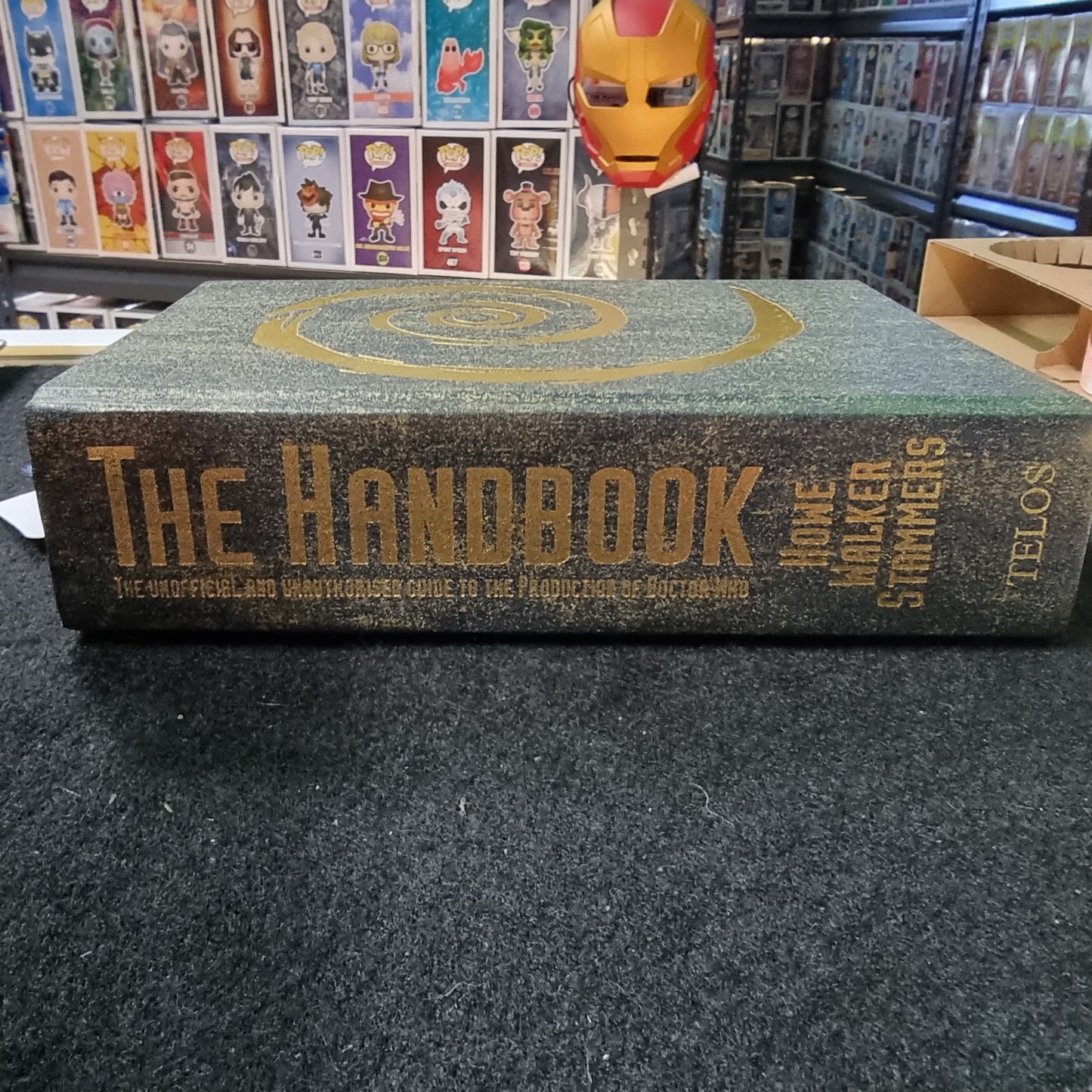Handbook the official and unauthorised guide to the production of Doctor Who Signed Book