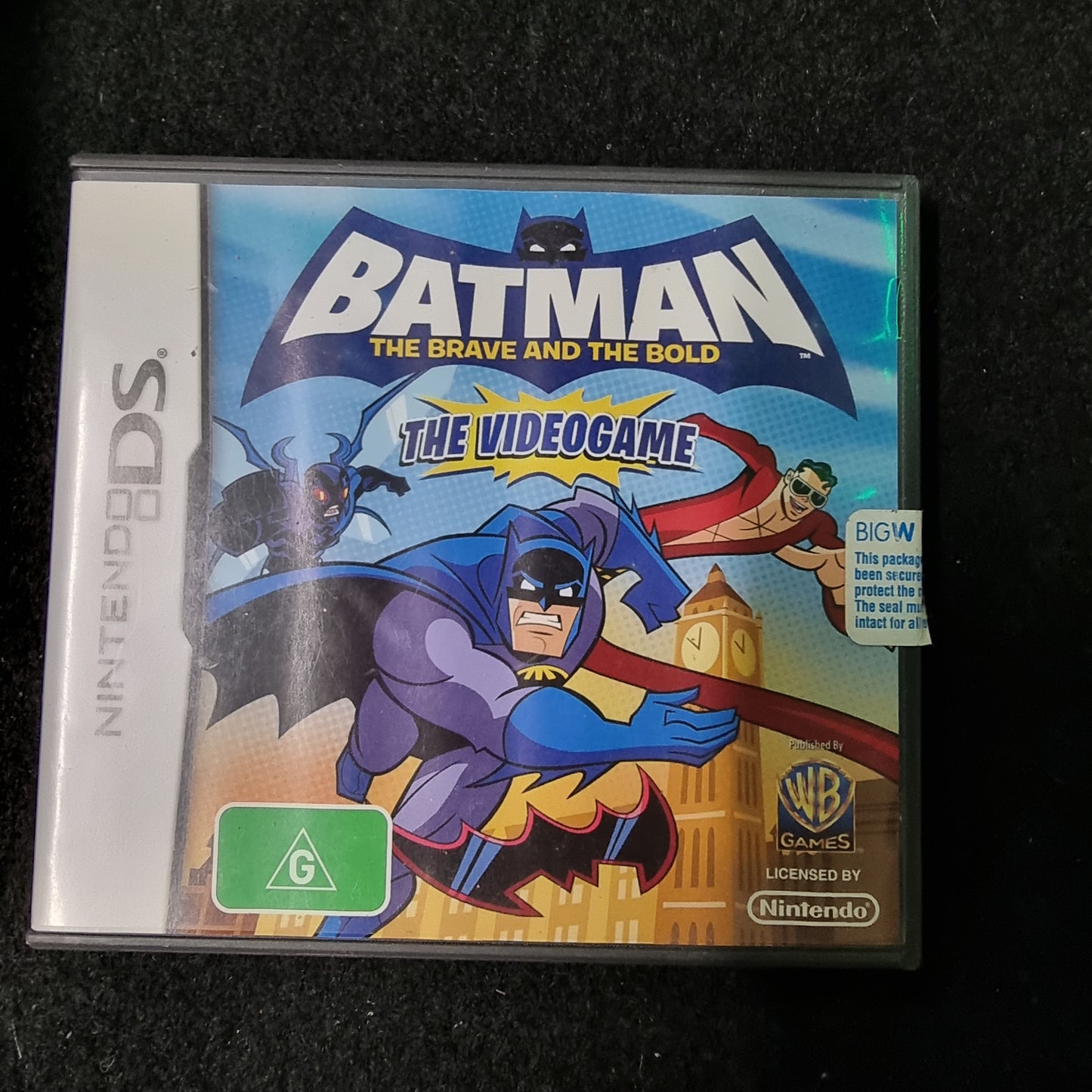 NINTENDO DS BATMAN THE BRAVE AND THE BOLD THE VIDEOGAME