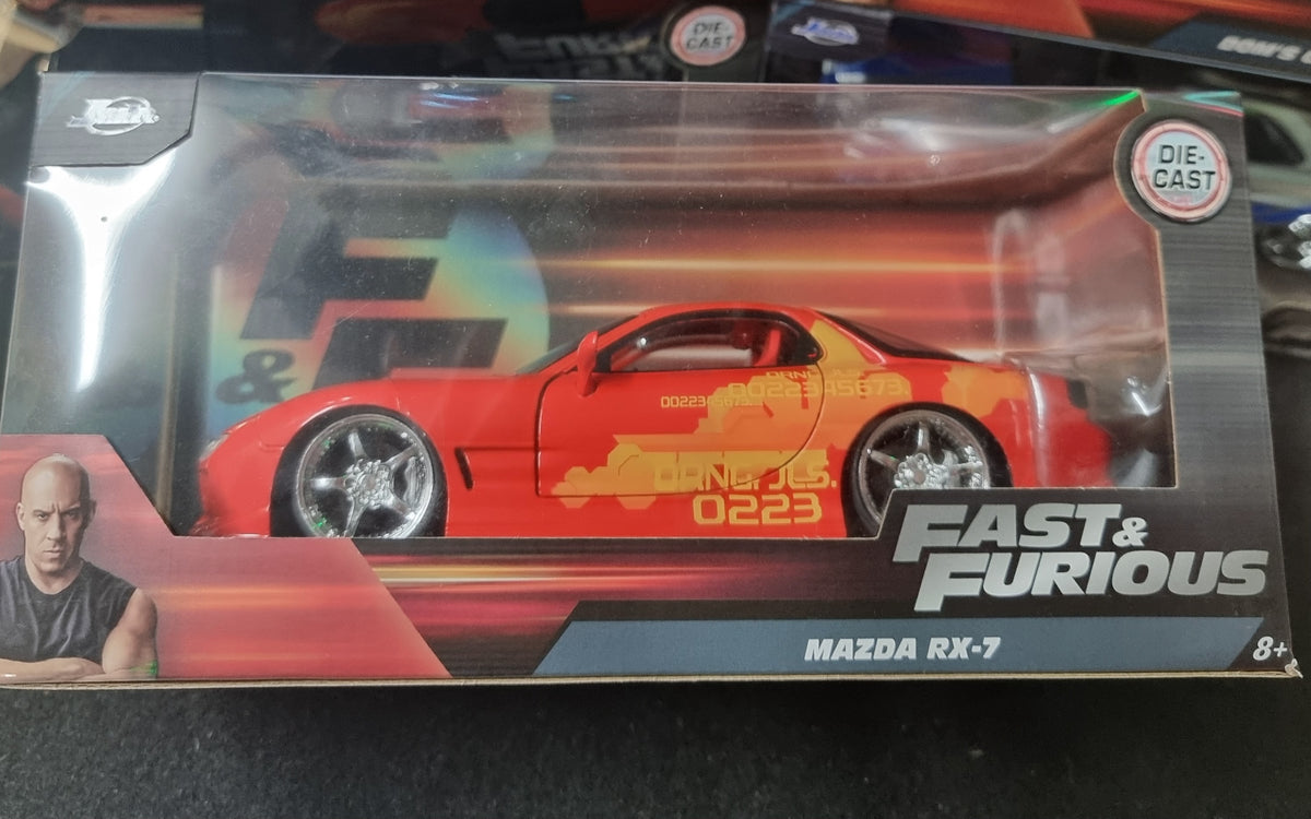 FAST & FURIOUS MAZDA RX7 JADA DIE CAST