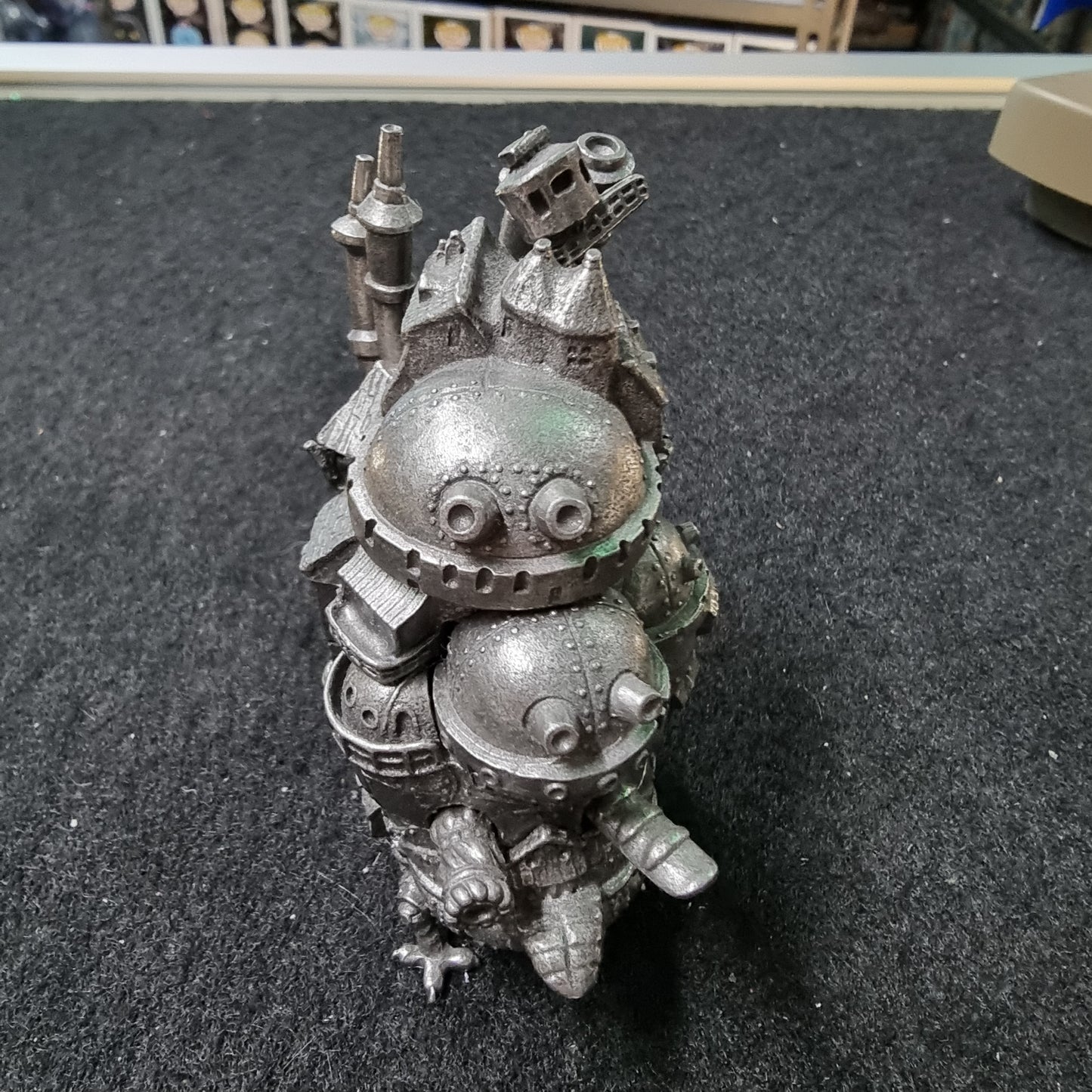 Ghibli Museum Limited Howl's Moving Castle Accessory Case Metal Figure JP F/S