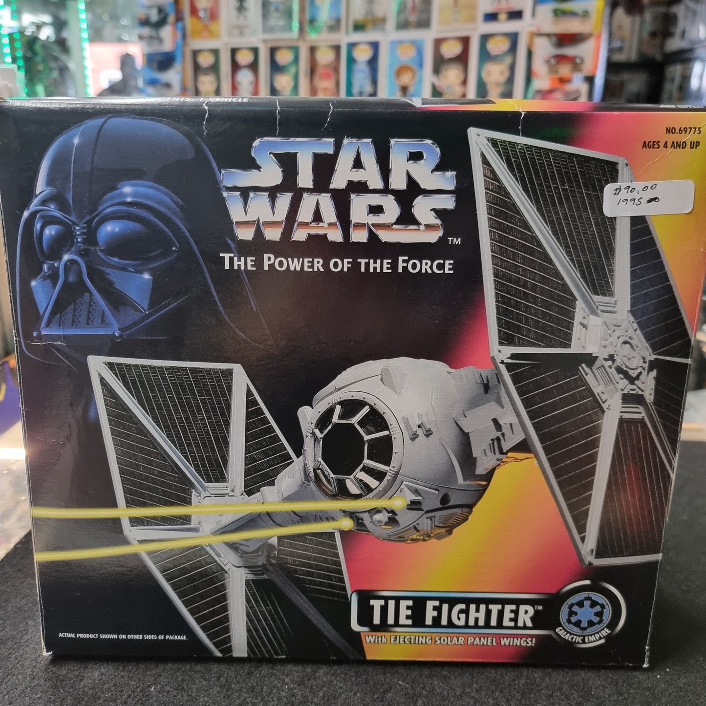 Kenner Star Wars Power Of The Force: Tie Fighter Vehicle 1995 OPEN BOX